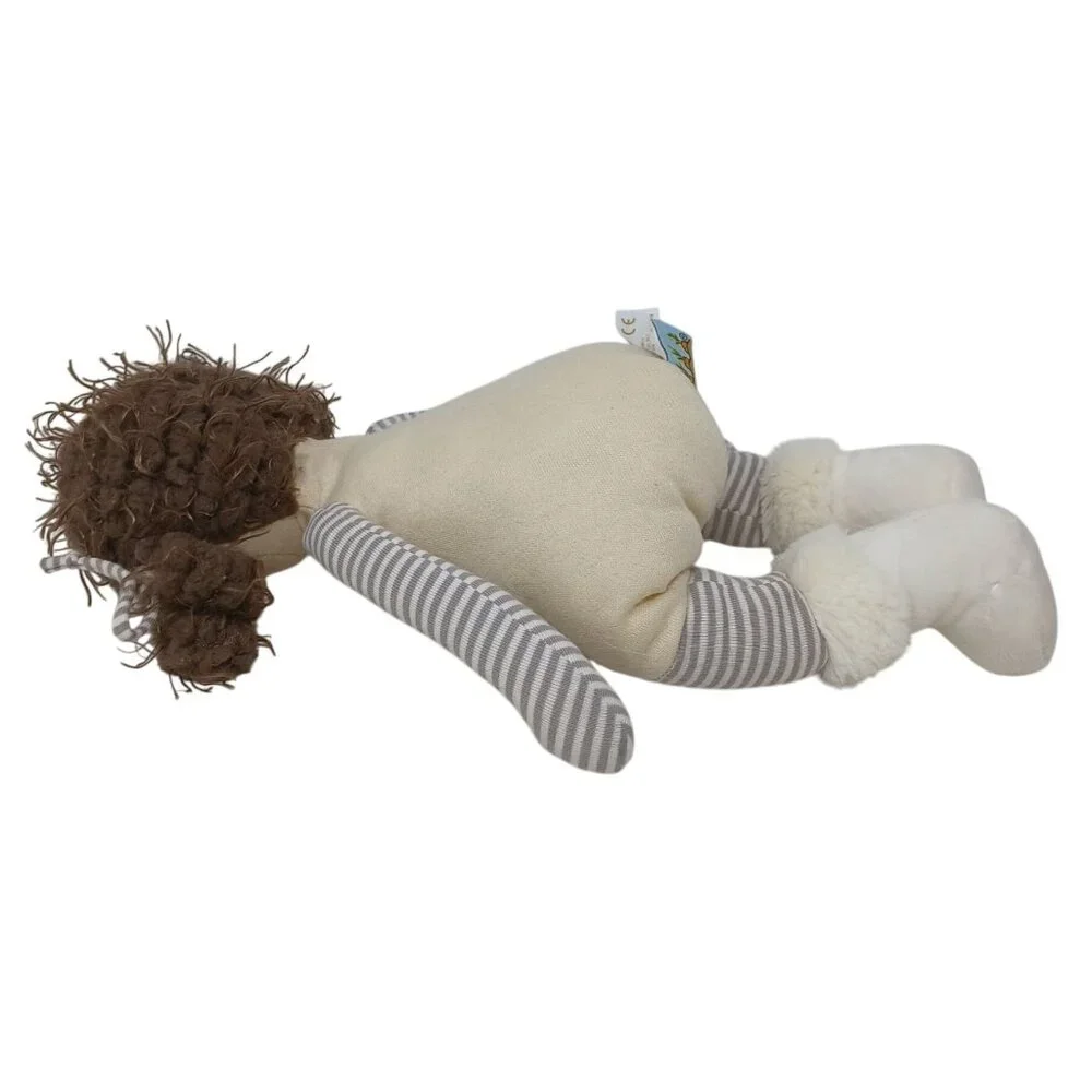 Bunnies By The Bay Elsie Plush Doll Soft Cuddly Body Weighted Bottom #D30